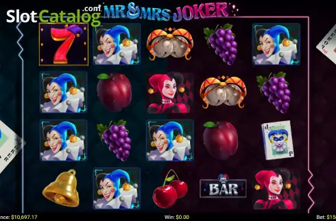 Скрин2. Mr and Mrs Joker слот