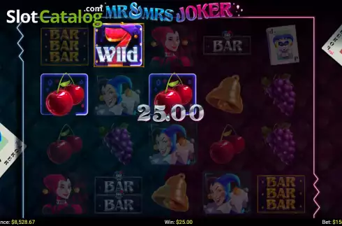 Скрин3. Mr and Mrs Joker слот