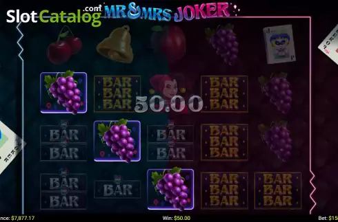 Скрин4. Mr and Mrs Joker слот