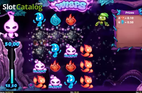 Скрин3. Wisps (Mobilots) слот