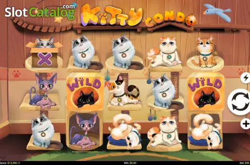 Скрин2. Kitty Condo слот