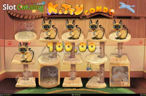 Скрин3. Kitty Condo слот