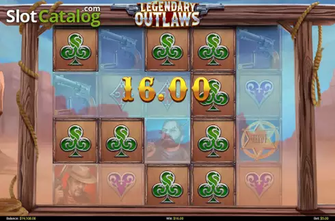 Скрин3. Legendary Outlaws слот
