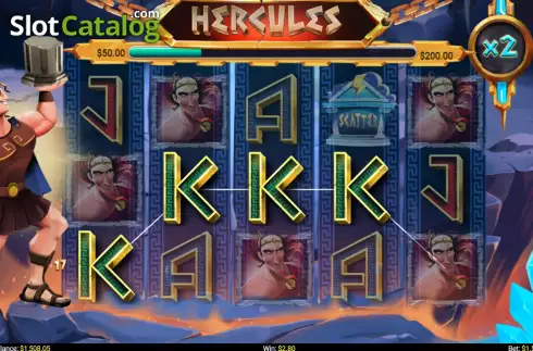 Скрин3. Hercules in the Underworld слот
