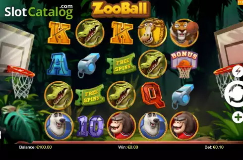 Скрин2. ZooBall слот