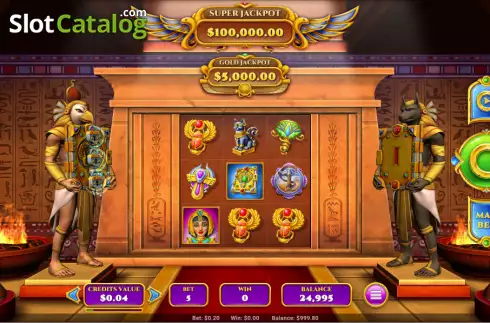 Скрин2. Cleopatra's Diary (Mount Olympus) слот