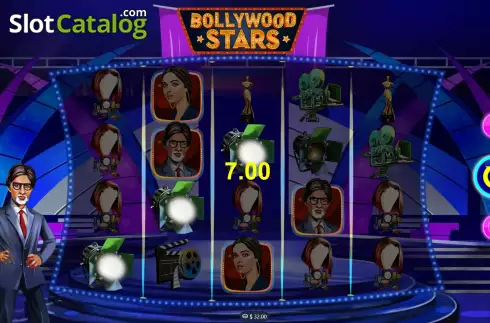 Скрин4. Bollywood Stars (Mplay) слот