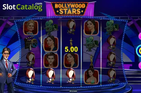 Скрин5. Bollywood Stars (Mplay) слот
