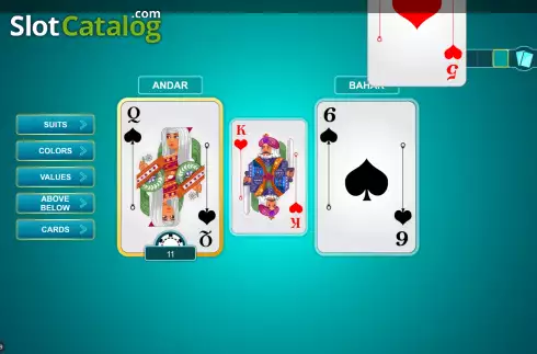 Скрин3. Andar Bahar (Mplay) слот