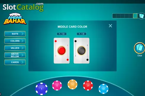 Скрин6. Andar Bahar (Mplay) слот
