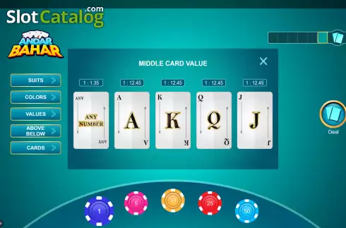 Скрин7. Andar Bahar (Mplay) слот