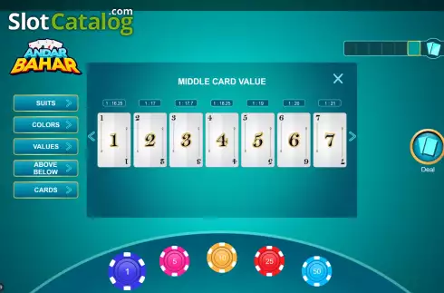Скрин9. Andar Bahar (Mplay) слот