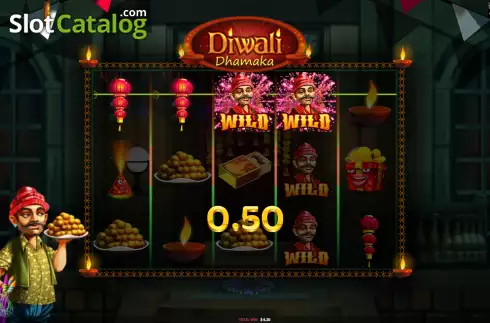Скрин5. Diwali Dhamaka слот