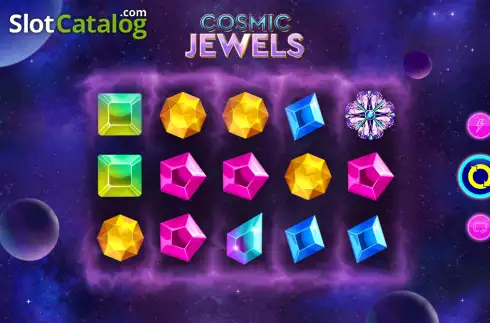 Скрин2. Cosmic Jewels (Mplay) слот
