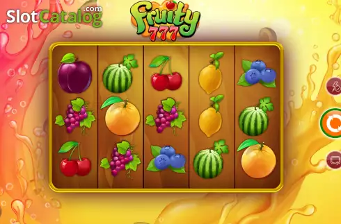 Скрин2. Fruity 777 слот