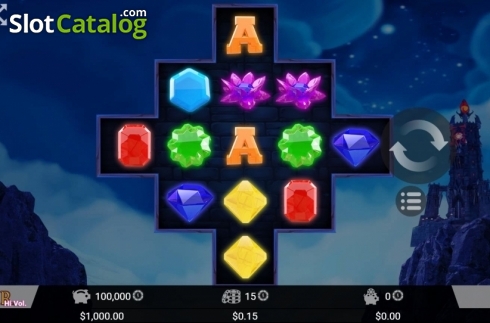 Скрин2. The Gems Tower слот