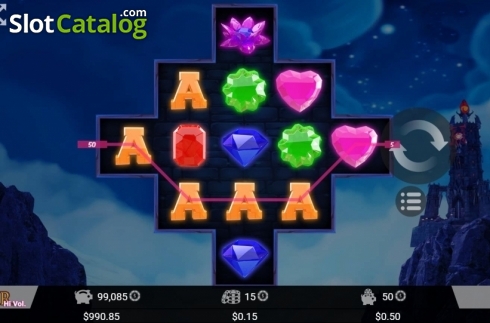 Скрин4. The Gems Tower слот