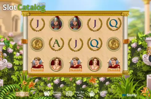 Скрин2. Glory of Rome (MrSlotty) слот