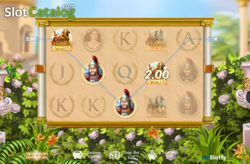Скрин4. Glory of Rome (MrSlotty) слот