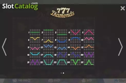 Скрин3. 777 Diamonds слот