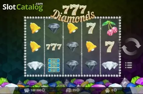 Скрин4. 777 Diamonds слот