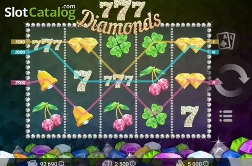 Скрин5. 777 Diamonds слот