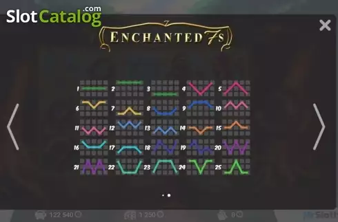Скрин3. Enchanted 7s слот