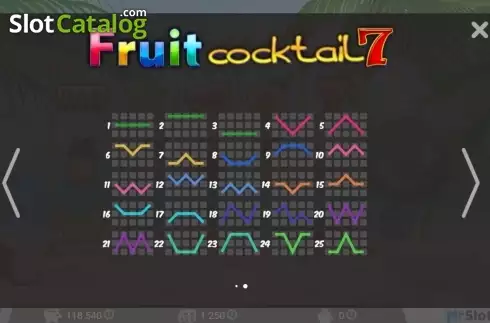 Скрин3. Fruit Cocktail 7 слот