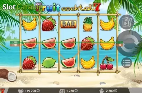 Скрин5. Fruit Cocktail 7 слот