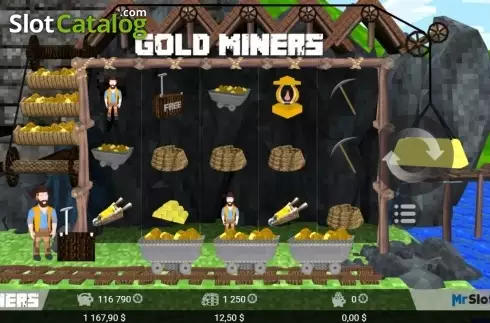 Скрин4. Gold Miners (MrSlotty) слот