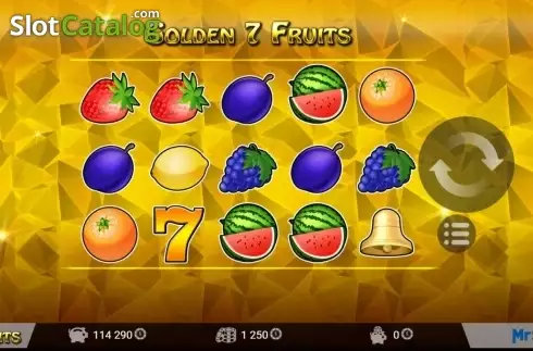Скрин4. Golden 7 Fruits слот