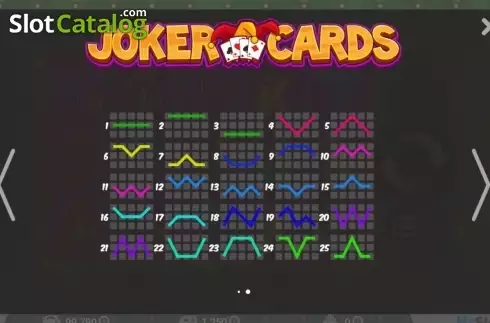 Скрин3. Joker Cards слот