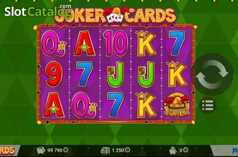 Скрин4. Joker Cards слот