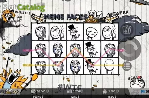 Скрин6. Meme Faces слот