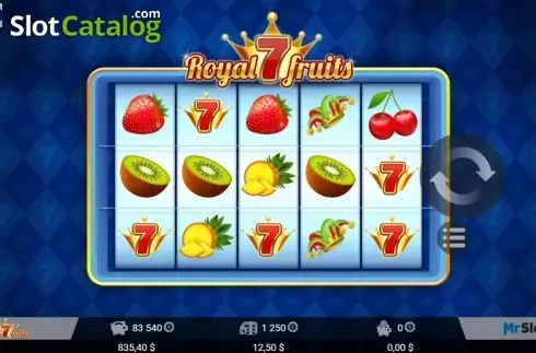 Скрин4. Royal 7 Fruits слот