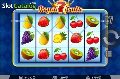 Скрин8. Royal 7 Fruits слот
