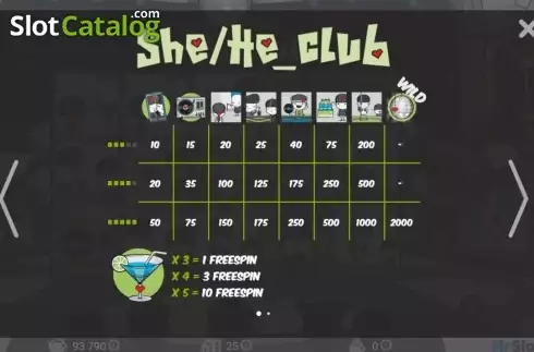 Скрин2. She/He Club слот