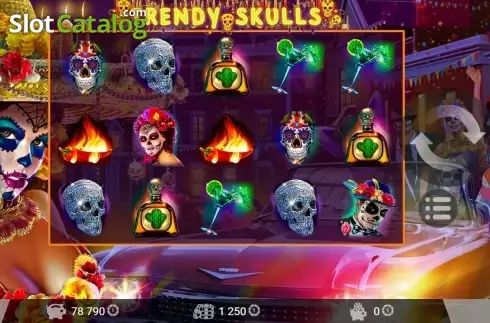 Скрин4. Trendy Skulls слот