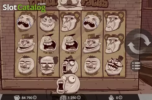 Скрин4. Troll Faces слот