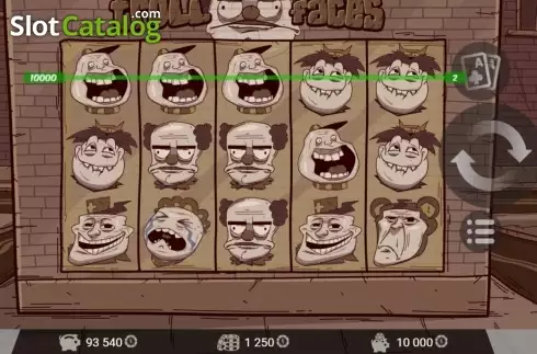 Скрин5. Troll Faces слот