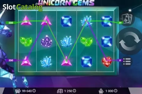 Скрин6. Unicorn Gems слот