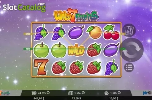 Скрин5. Wild7Fruits слот