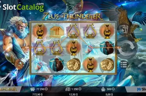 Скрин4. Zeus the Thunderer (MrSlotty) слот