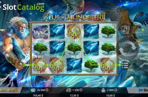 Скрин5. Zeus the Thunderer II слот