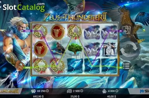 Скрин7. Zeus the Thunderer II слот