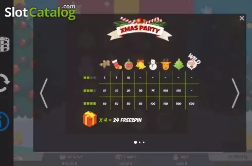 Скрин2. Xmas Party (MrSlotty) слот