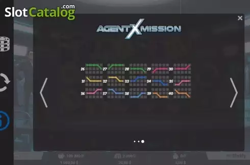 Скрин4. Agent X Mission слот