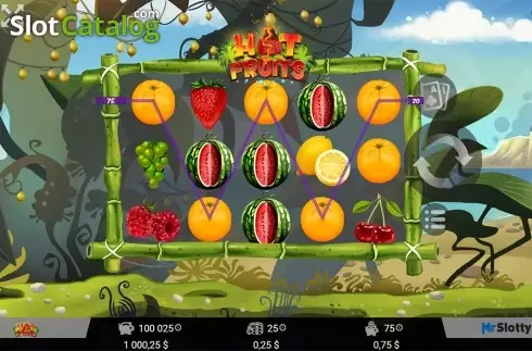 Скрин3. Hot Fruits (MrSlotty) слот