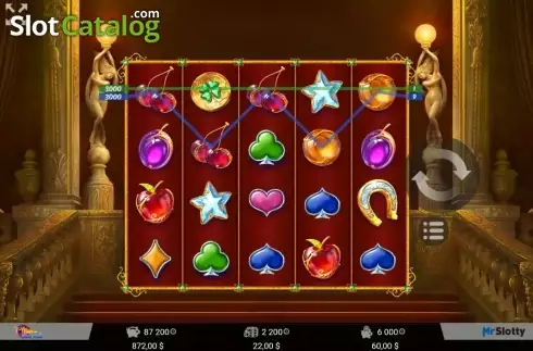 Скрин9. Fruits & Diamonds слот