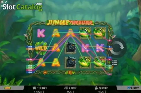 Скрин8. Jungle Treasure (MrSlotty) слот